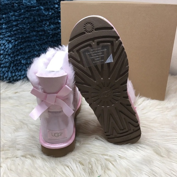 Ugg mini bailey bow II metallic new - Picture 3 of 6